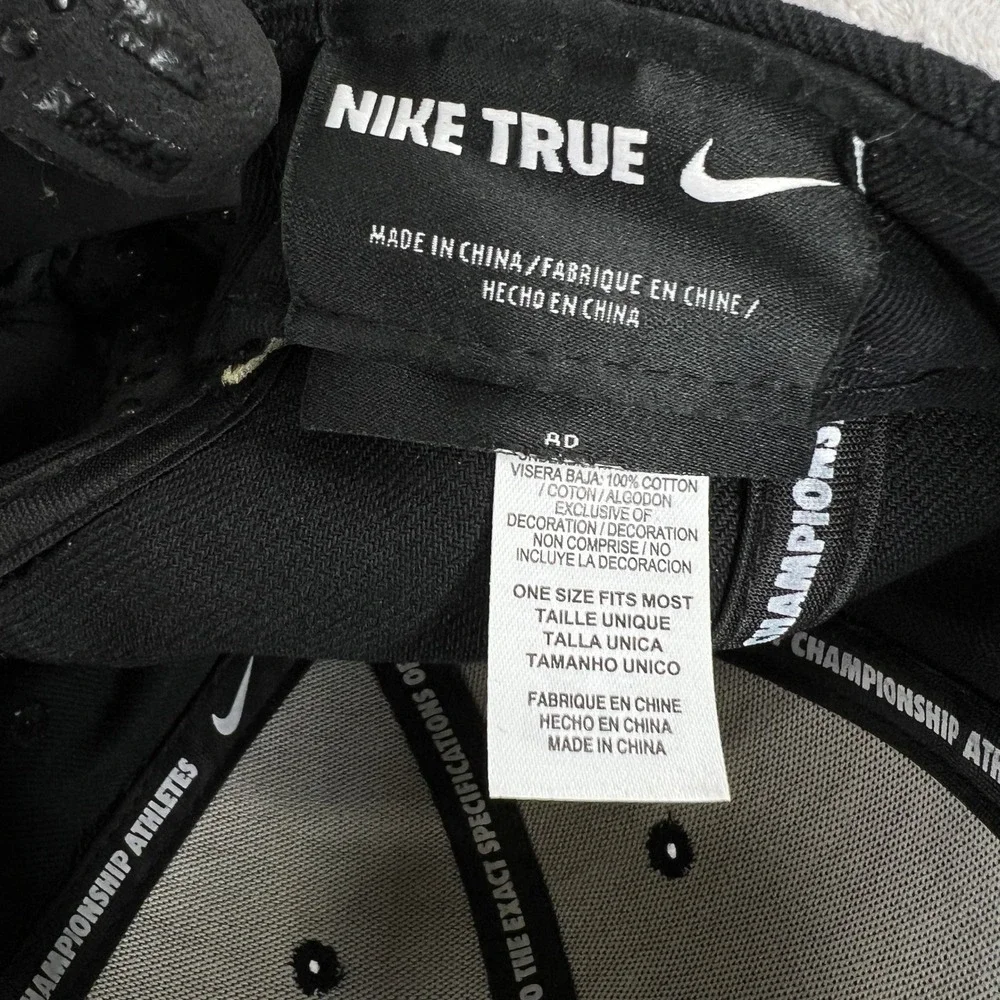 Nike Canada Basketball Snapback Hat Black Maple Leaf Team Canada Hoops Cap